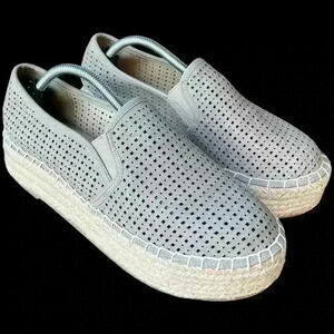 Altar'd State Espadrille Platform Beige Women's Size 7.5 Shoes Casual Loafer